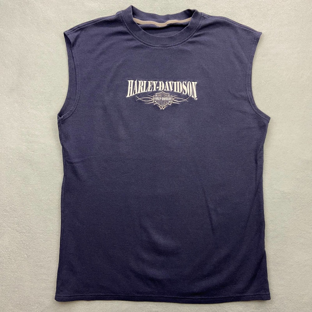 Harley-Davidson Daytona Beach Florida Sleeveless Muscle Shirt Black XL